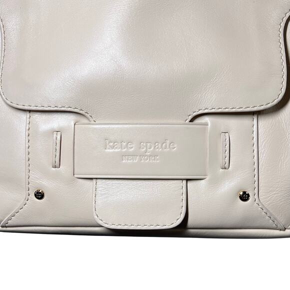 Kate Spade Malea Savona cream leather zip top tote - Picture 8 of 11